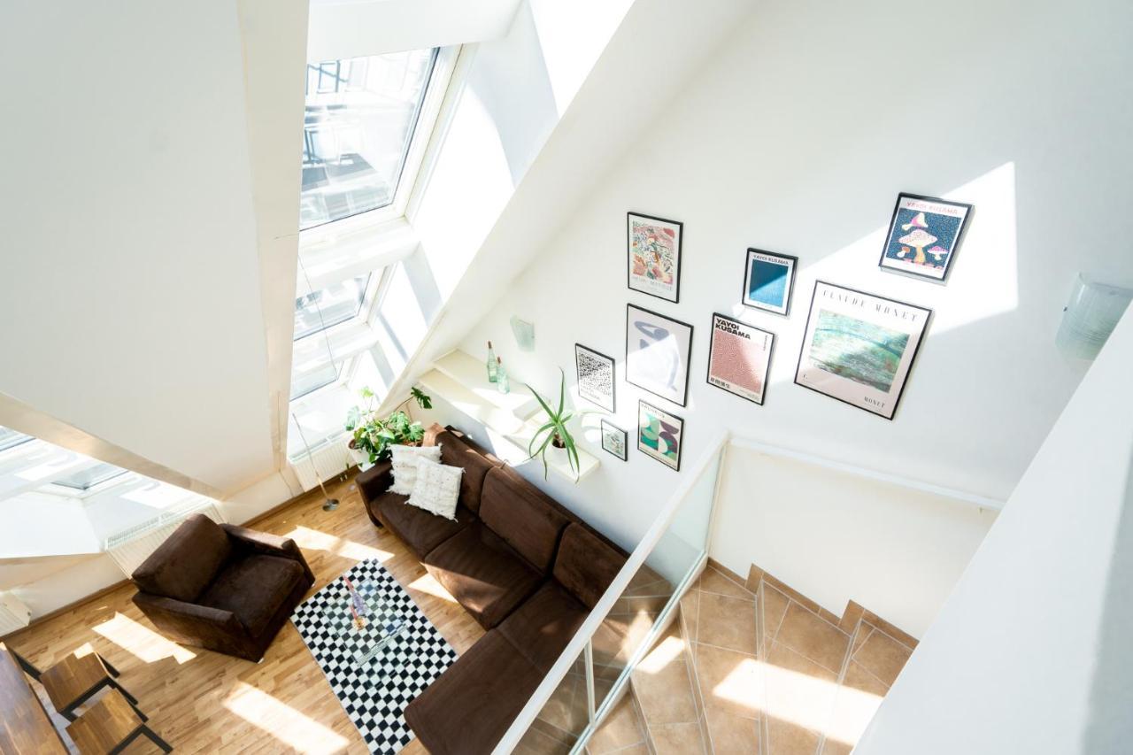 فيينا Unique Maisonette Apartment Gasometer 12Th Floor المظهر الخارجي الصورة